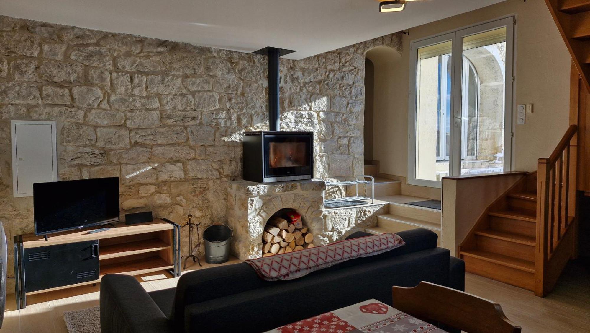 Gite Des 3 Marches Lamoura Habitación foto